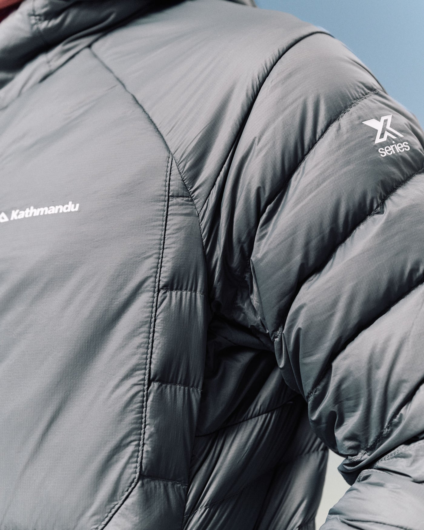 Men's XT Series Cordura LT Down Hooded Jacket - Moon
