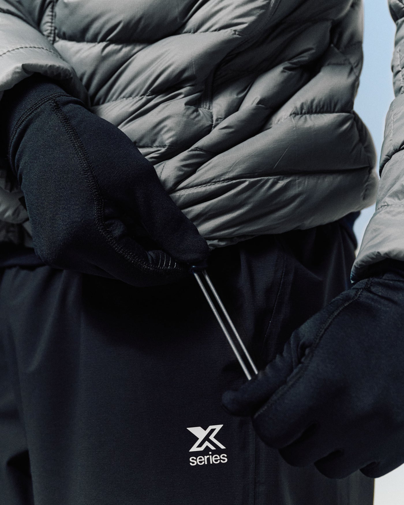 Men's XT Series Cordura LT Down Hooded Jacket - Moon