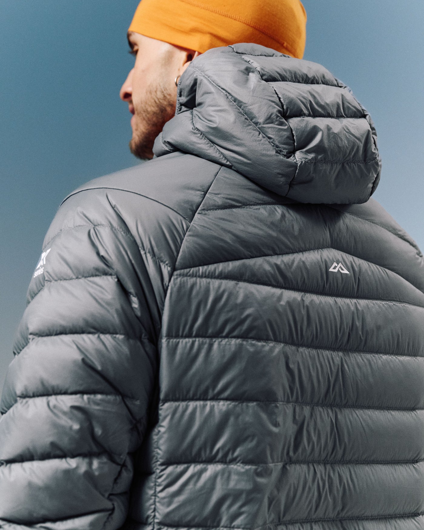 Men's XT Series Cordura LT Down Hooded Jacket - Moon