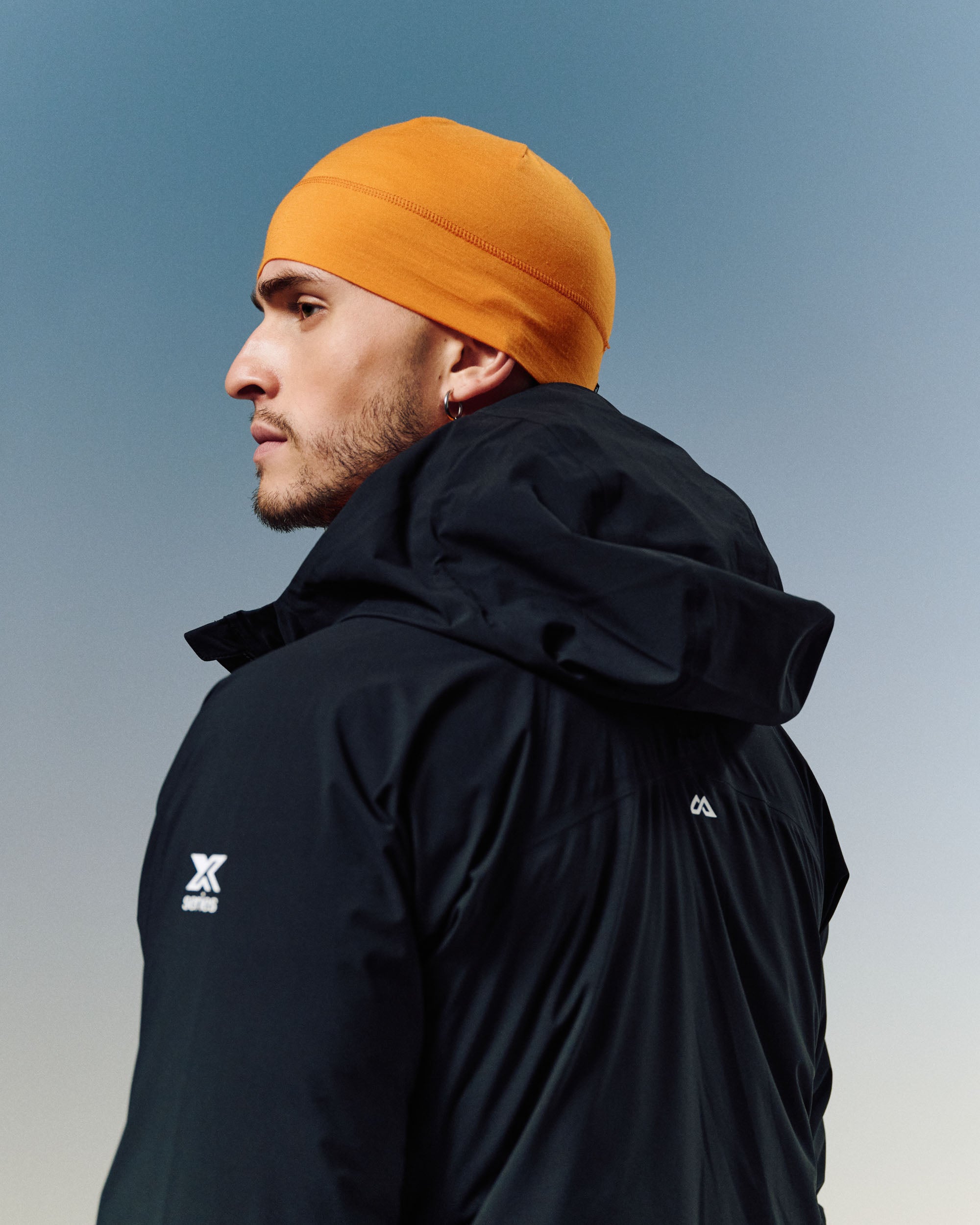 Men's XT Series Cordura 3L Rain Jacket - Black Stingray – Kathmandu NZ