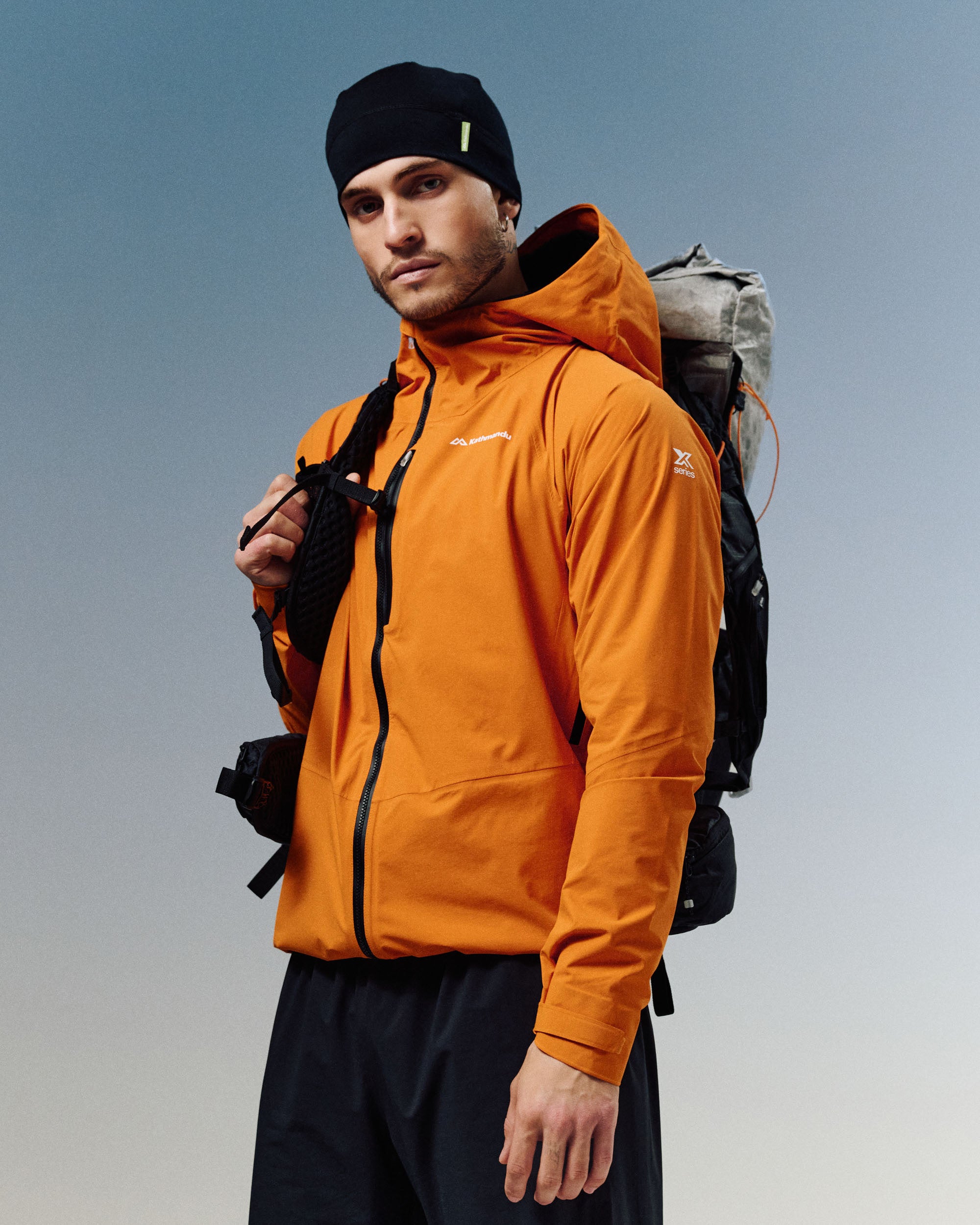 Men's XT Series Cordura 3L Rain Jacket - Magma – Kathmandu NZ