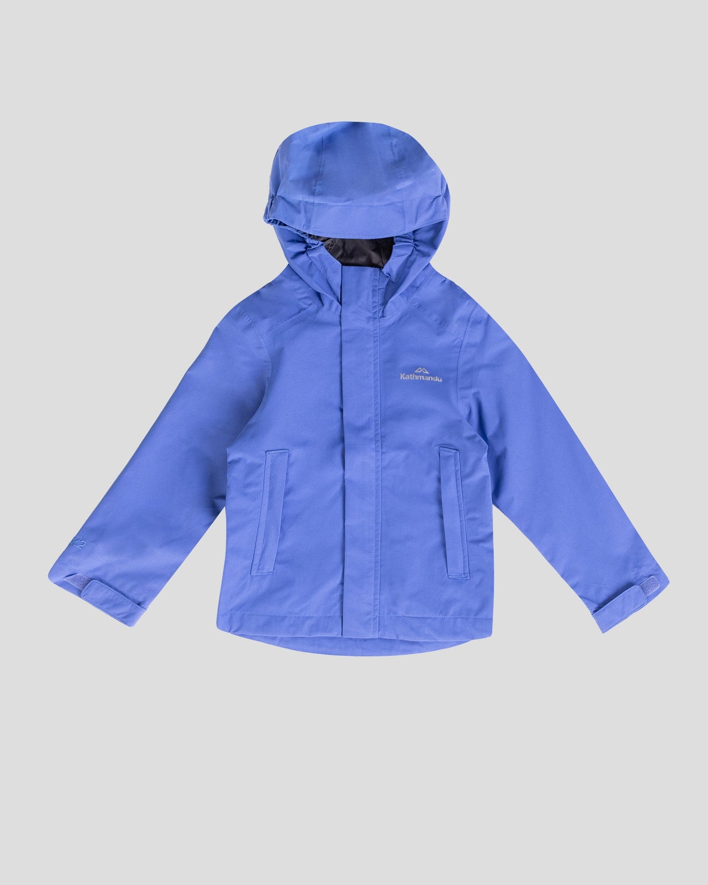 Kids' Andulo 2-layer Rain Jacket -  Dark Peri