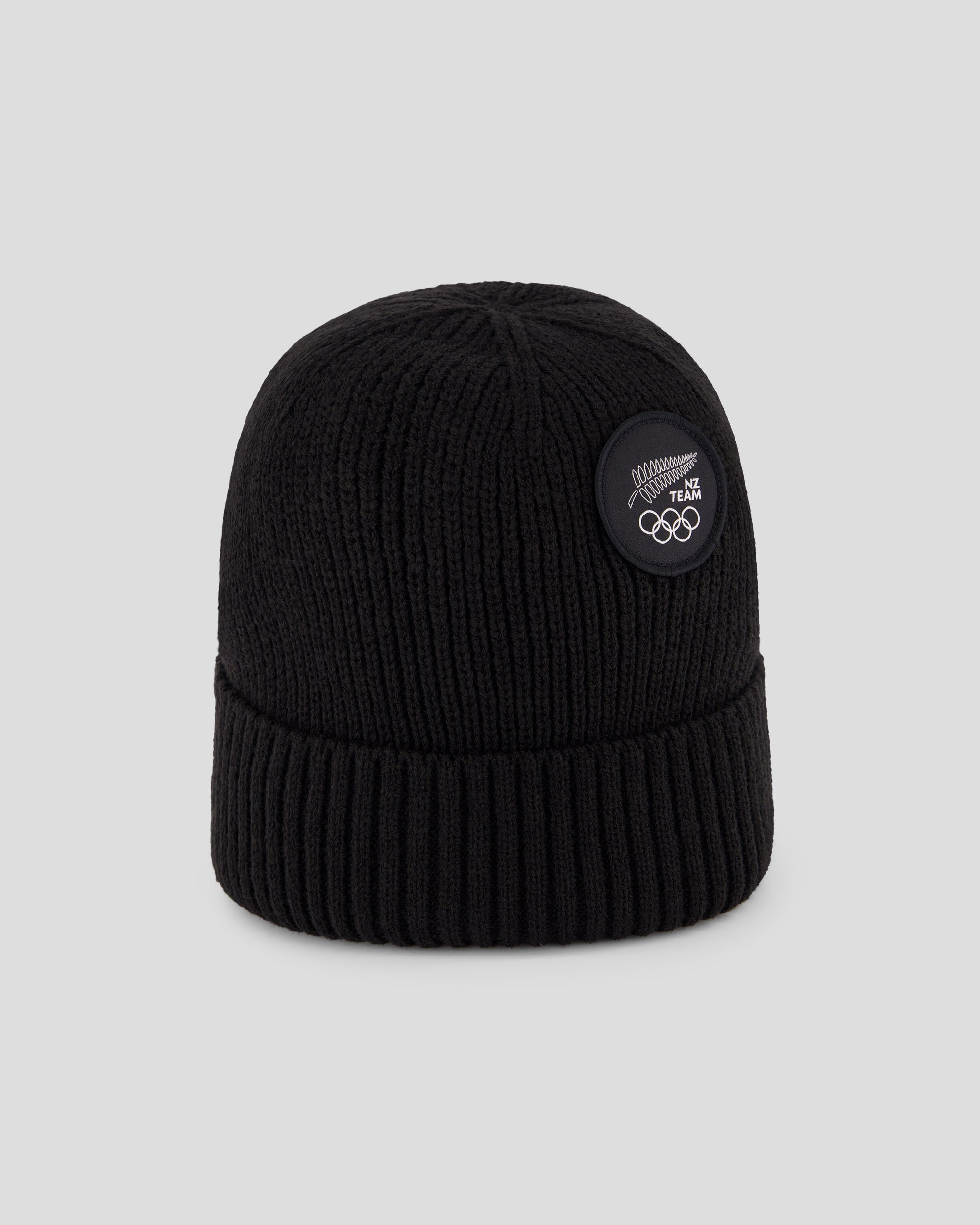 Badge Beanie - Black Replica | New Zealand Team Replica Collection