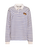 Retreat Rugby Polo - Ecru/Summit Blue Stripe