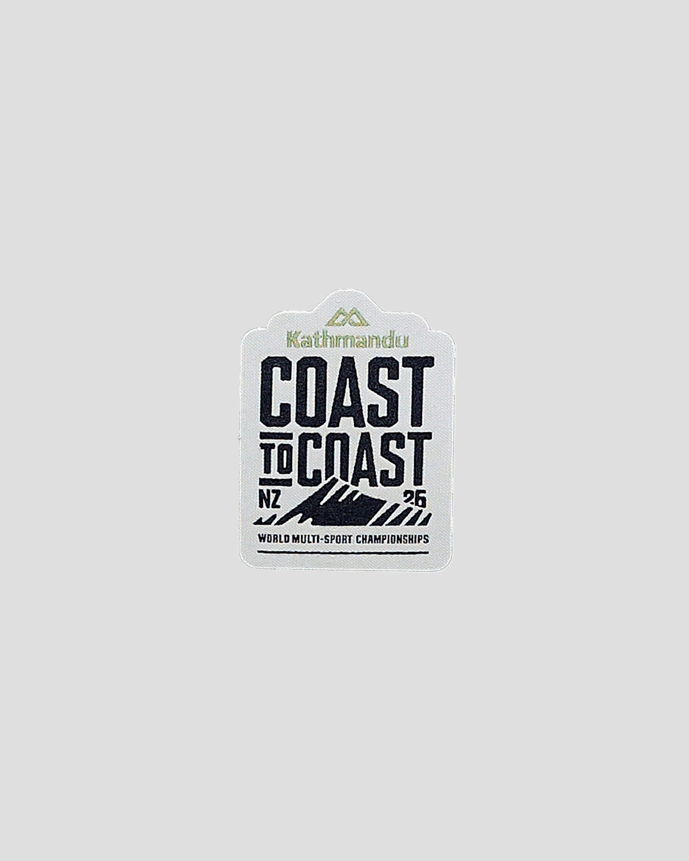 Coast To Coast - Trailhead Badge 2026 - White