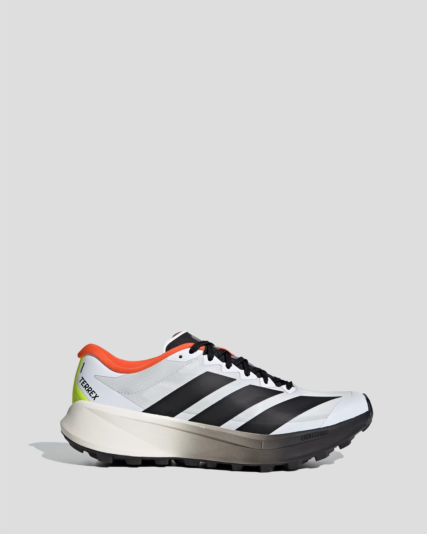 Women's Adidas Terrex Agravic 4 Trail Shoes - White/Core Black/Semi Impact Orange