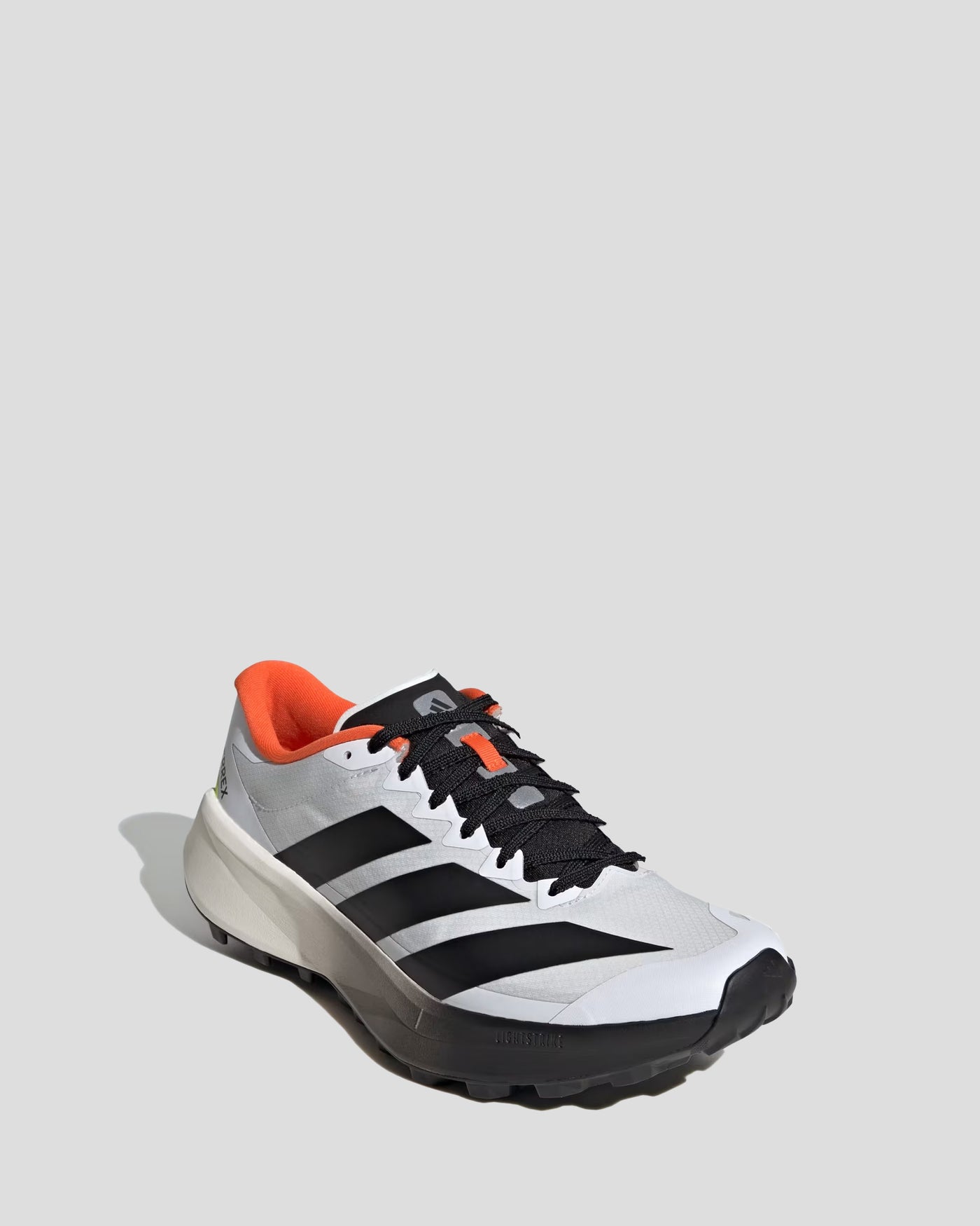 Women's Adidas Terrex Agravic 4 Trail Shoes - White/Core Black/Semi Impact Orange
