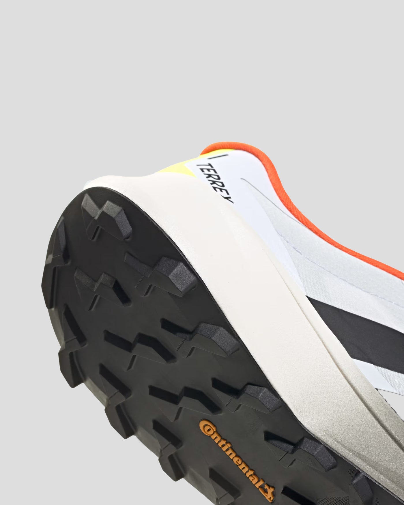 Women's Adidas Terrex Agravic 4 Trail Shoes - White/Core Black/Semi Impact Orange