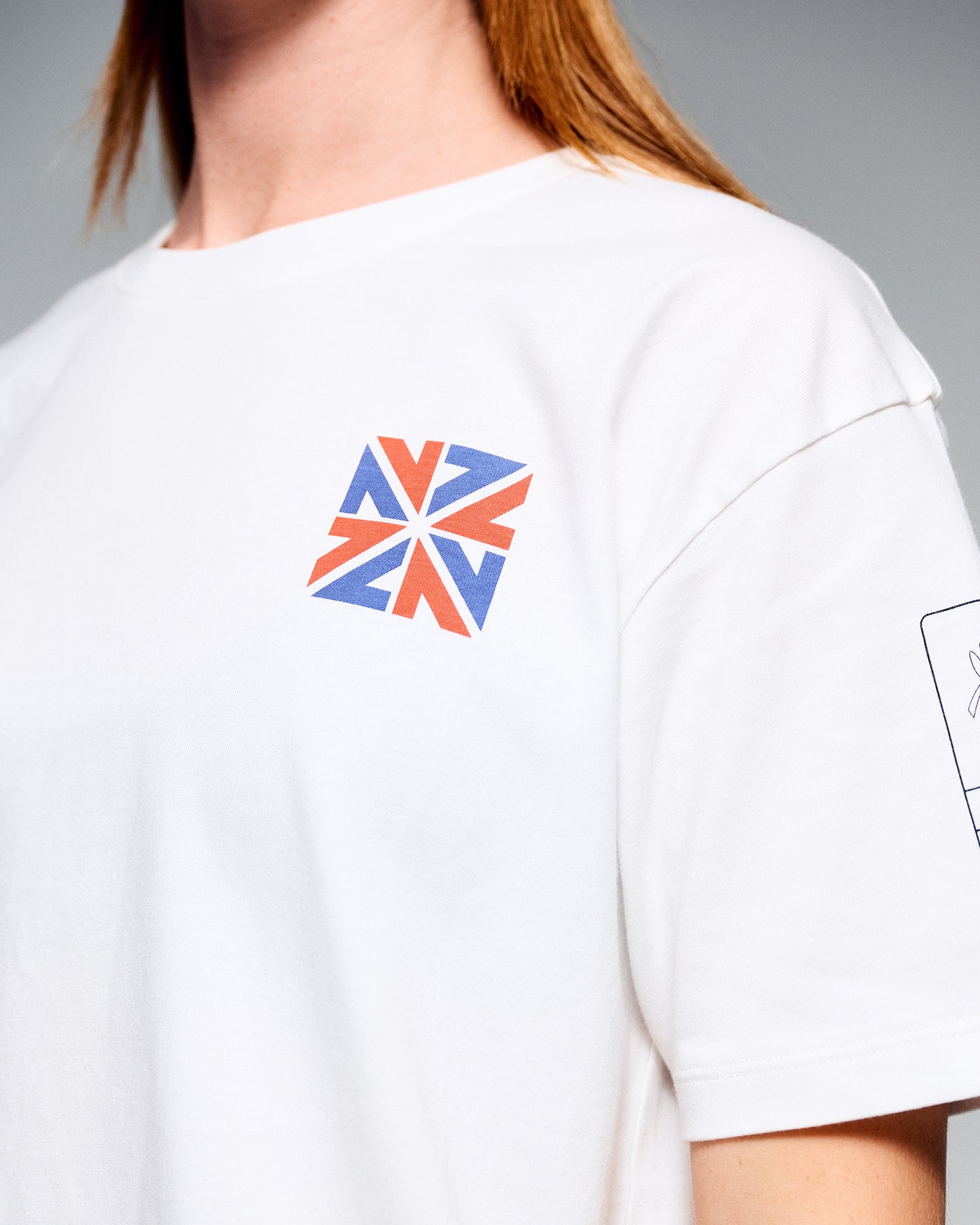 Women's NZZN Relaxed Tee - NZZN/White | New Zealand Team Supporters Collection