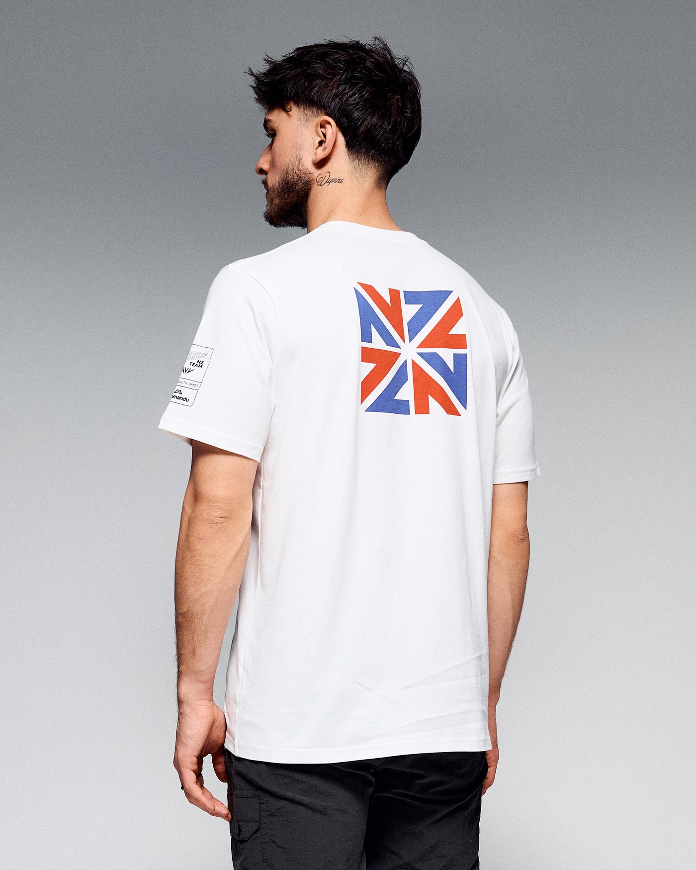 Men's NZZN Relaxed Tee - NZZN/White | New Zealand Team Supporters Collection
