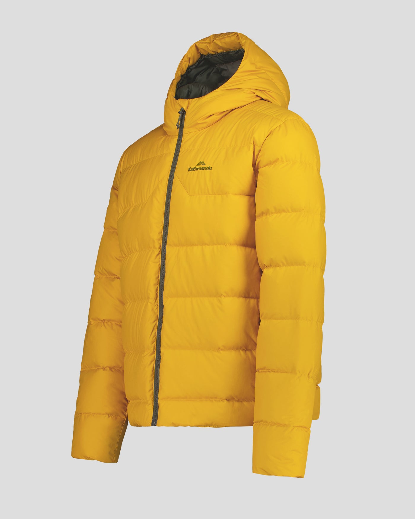 Men's Epiq Falcon Hooded Down Jacket - Mustard Yellow