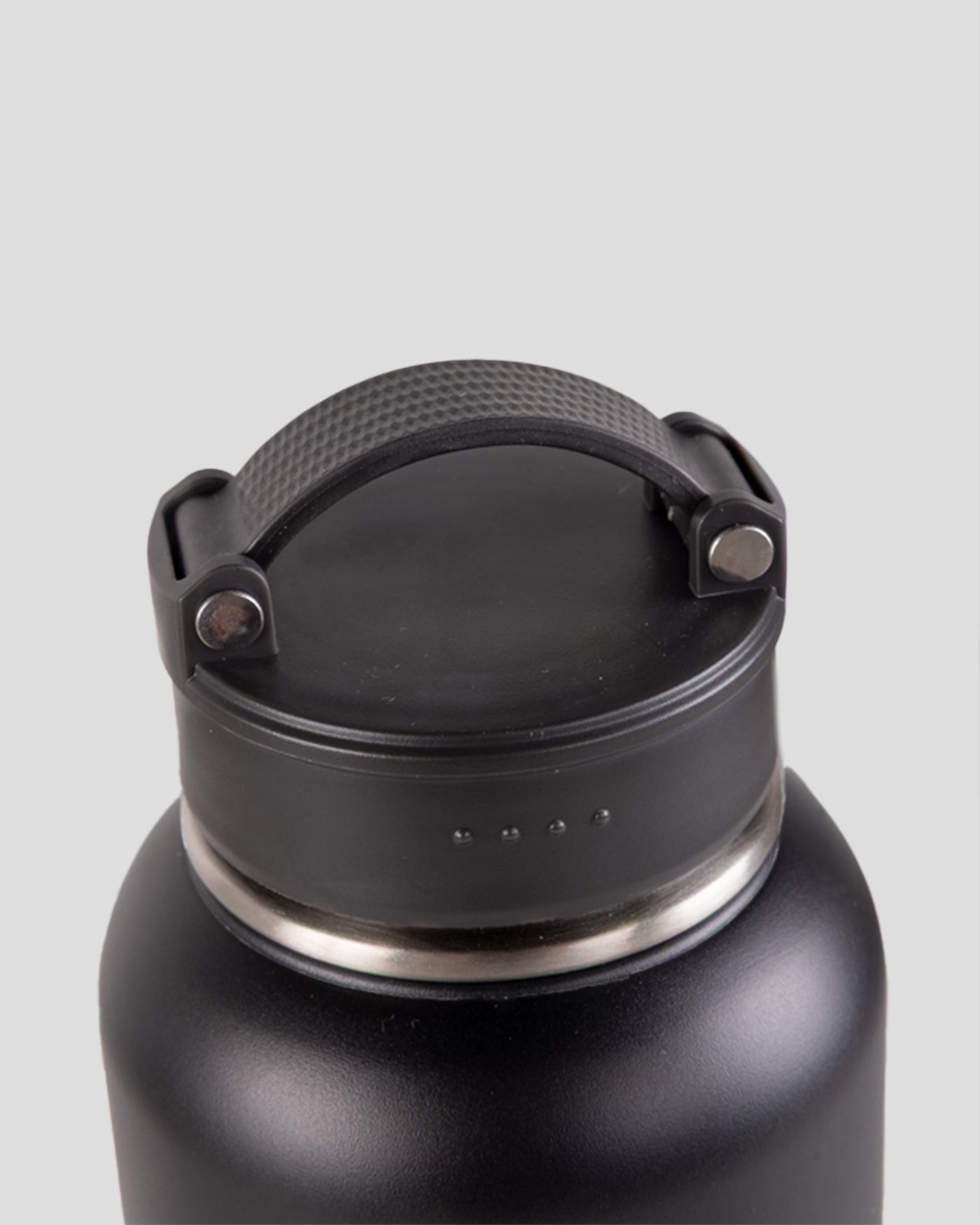 Coast To Coast - Carry Handle Insulated 1.2L Drink Bottle - Black Stingray