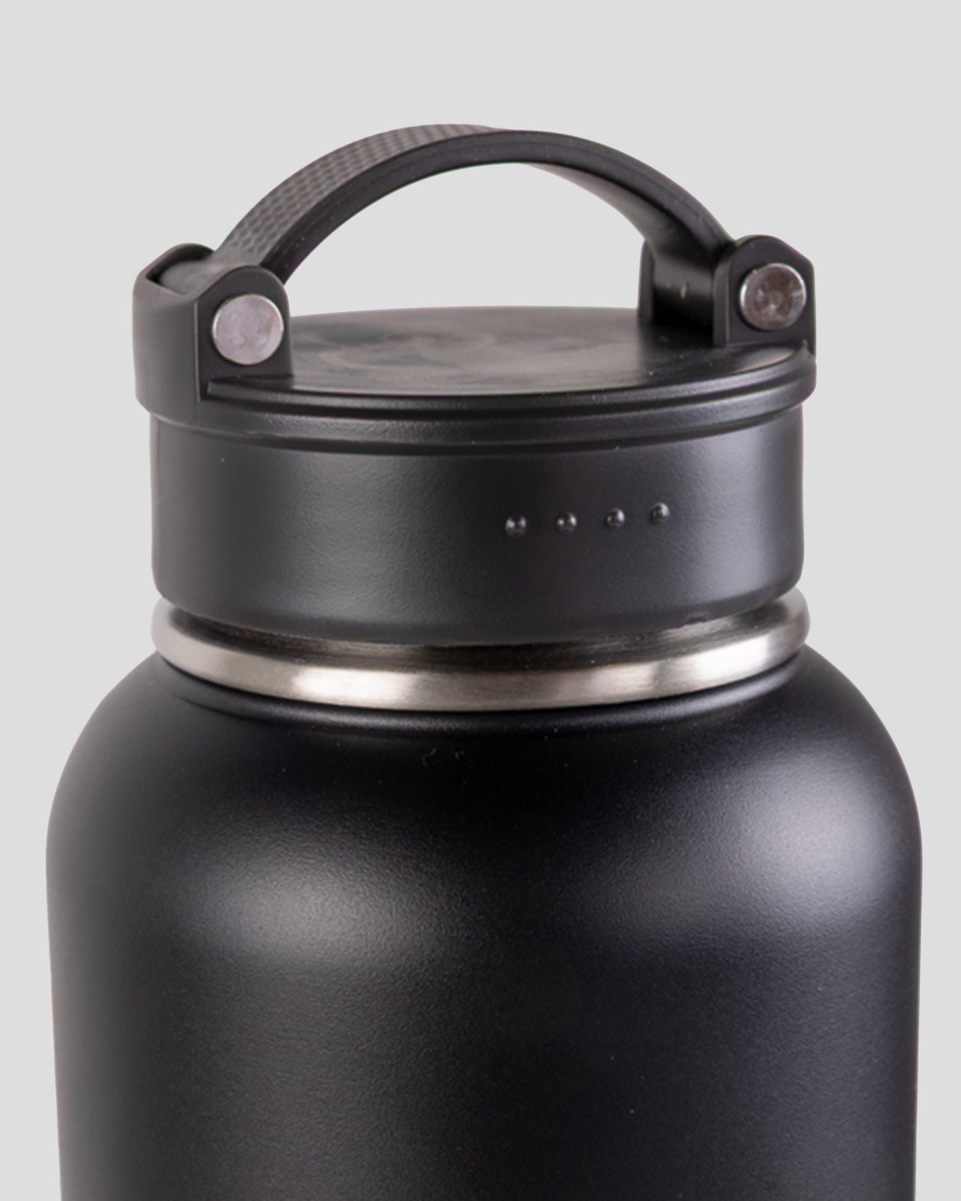 Coast To Coast - Carry Handle Insulated 1.2L Drink Bottle - Black Stingray